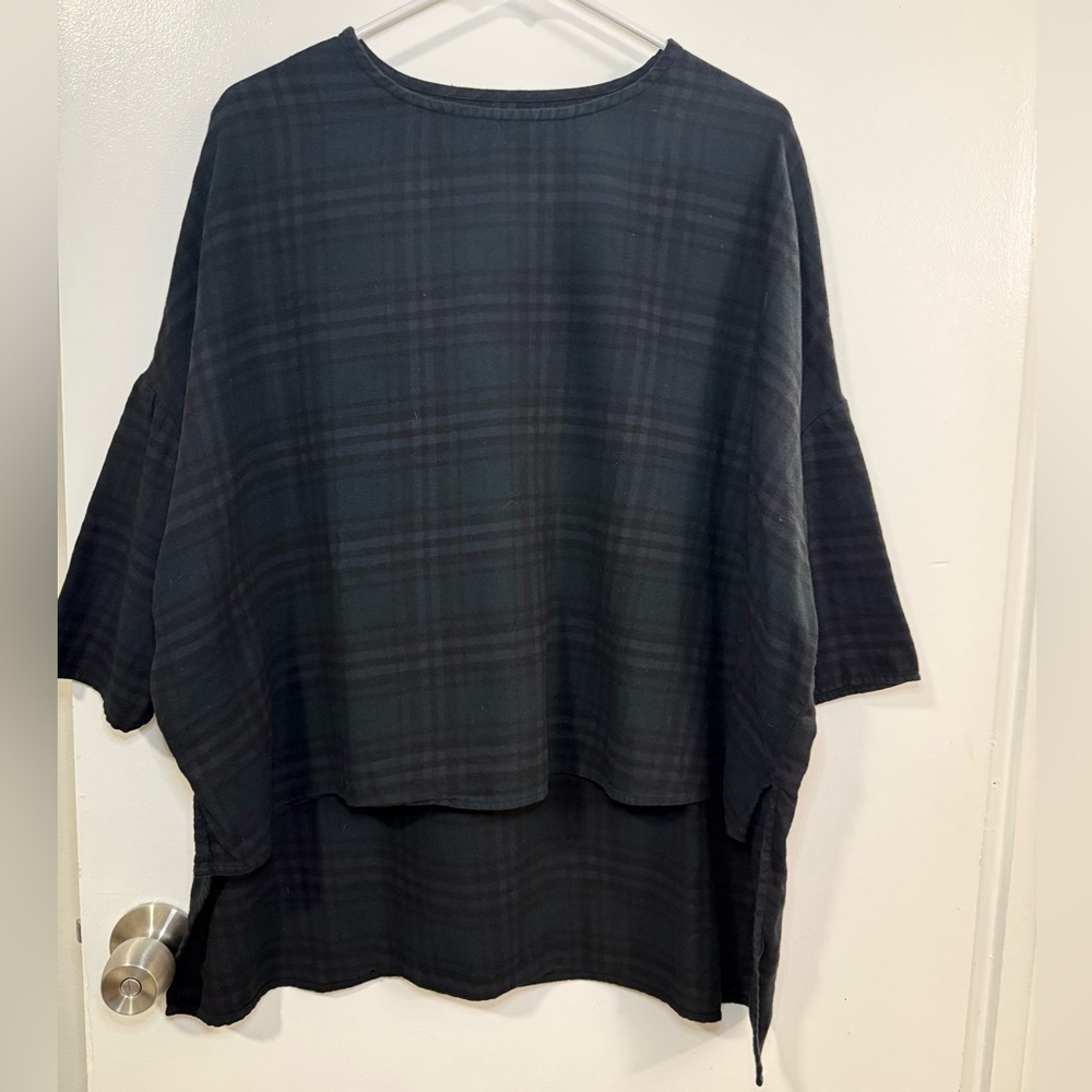 BDG Black Plaid Women's Tunic